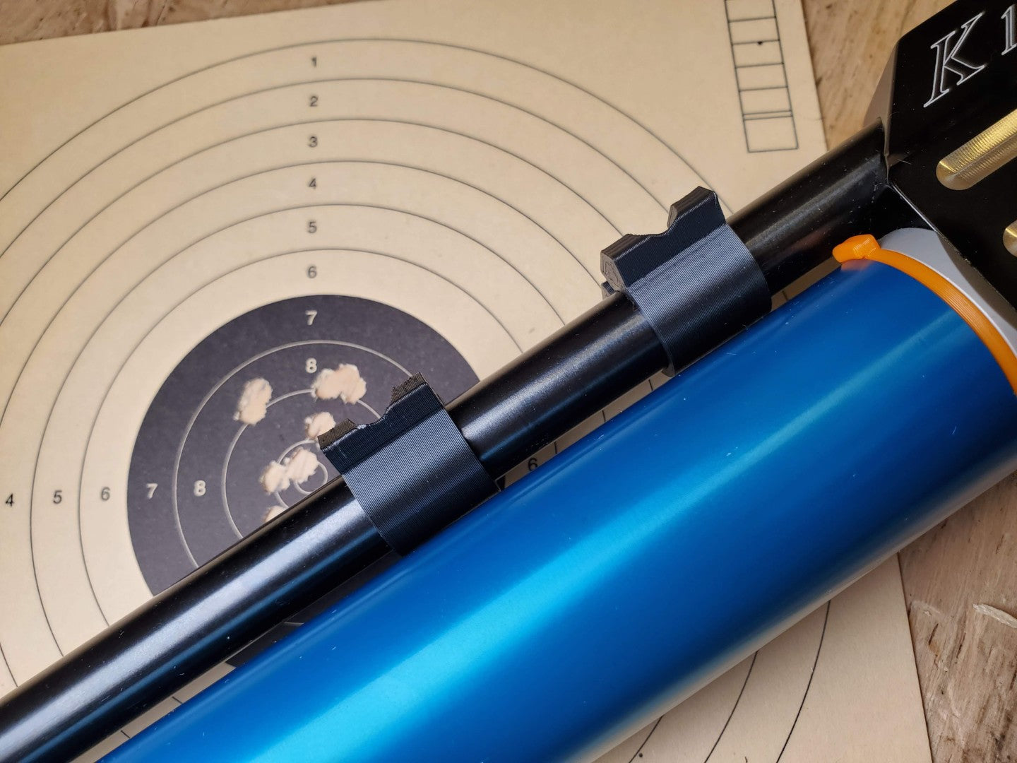 Universal scope base for most match pistols: Steyr LP, Pardini K10, Morini 162, etc