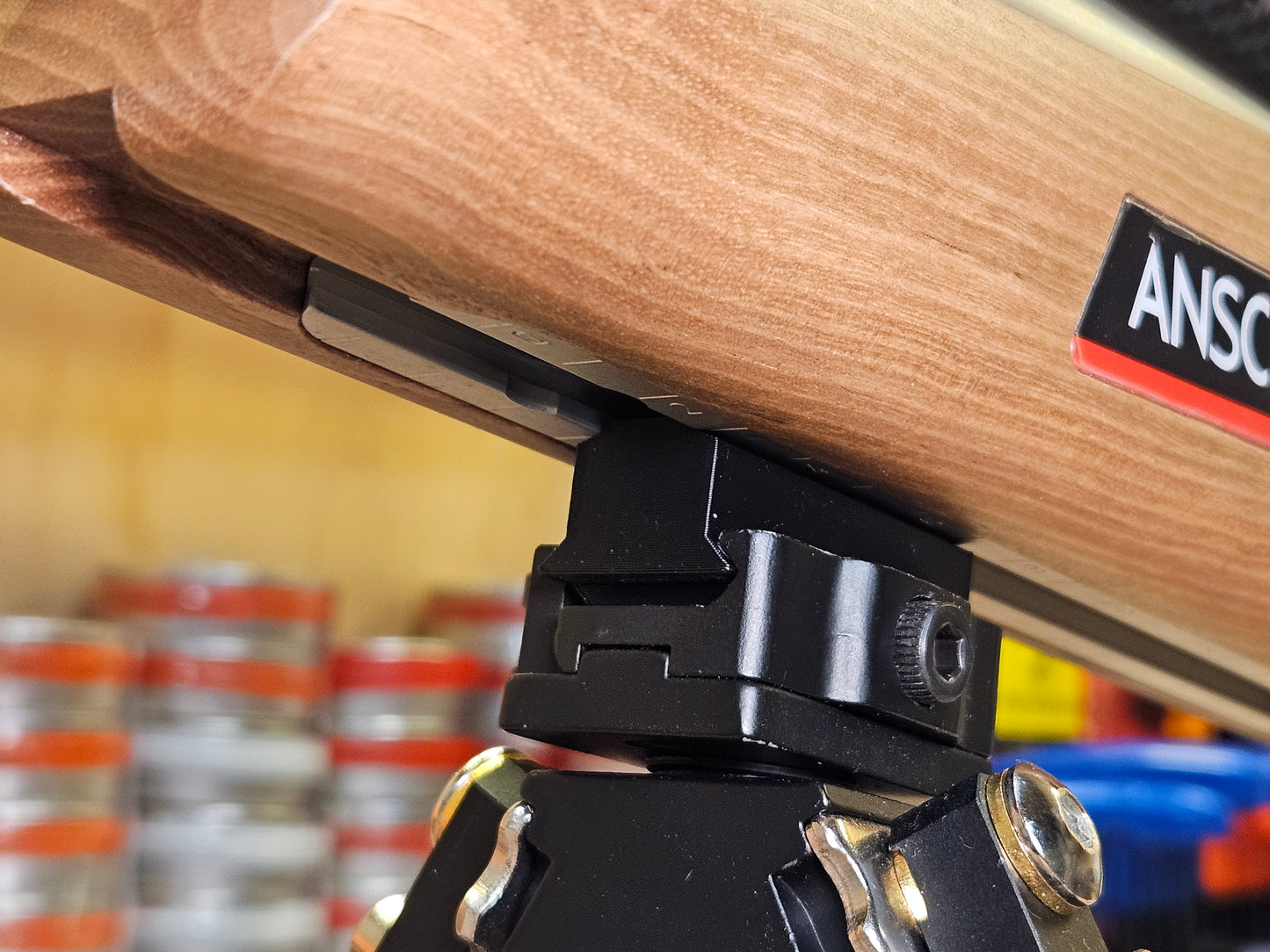 Anschutz / UIT rail picatinny adaptor