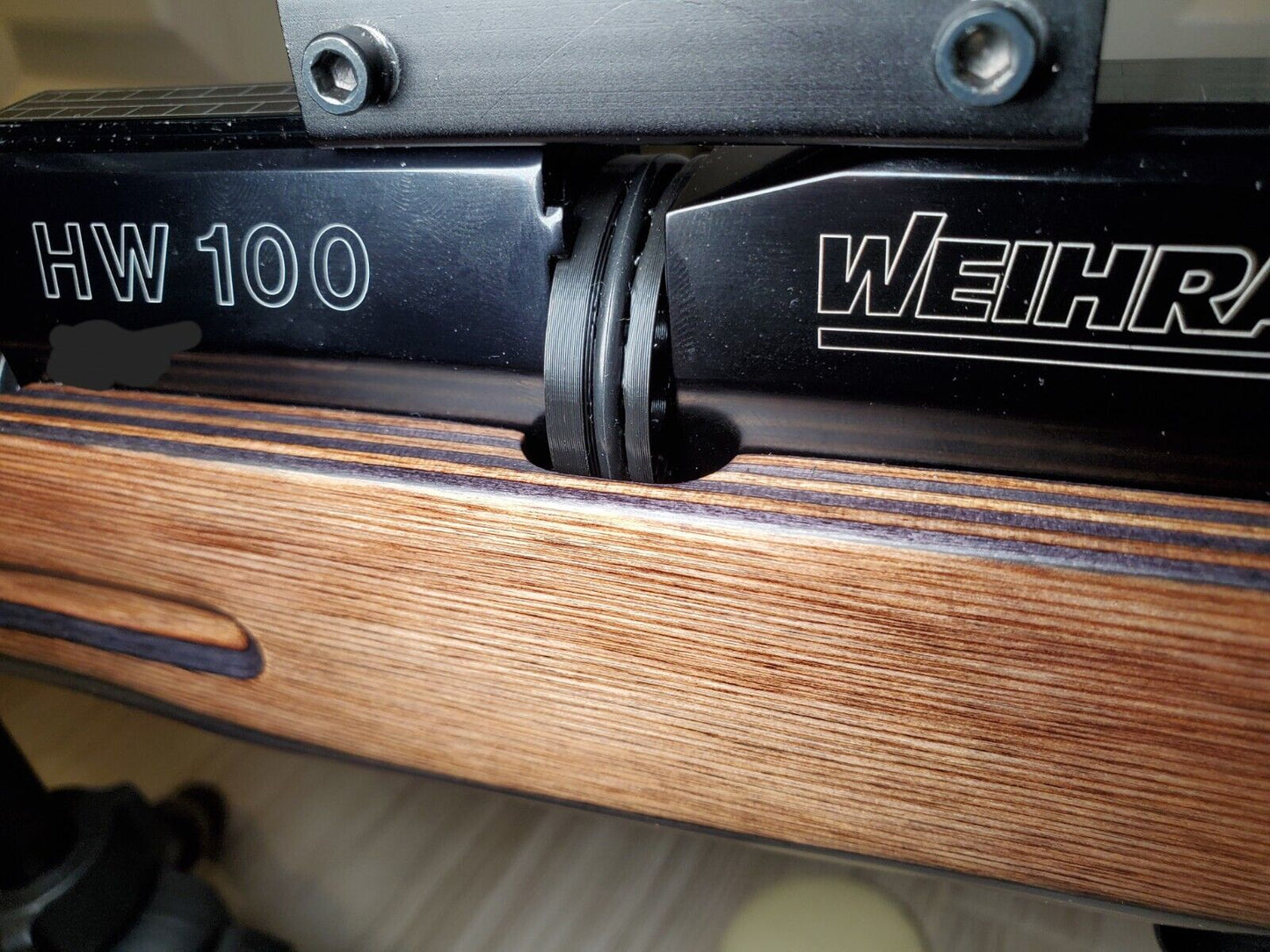 Weihrauch HW100 rotary magazine