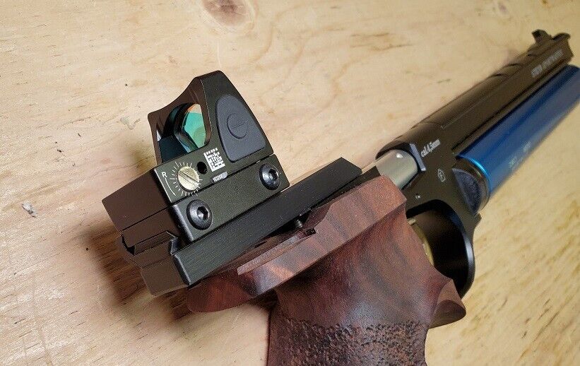 Scope mount compatible with Steyr LP-2, LP-10, LP-10 E, LP-50