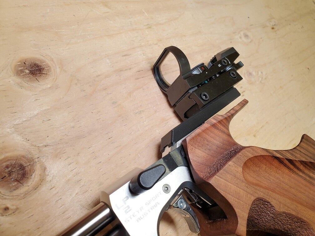 Scope mount compatible with Steyr LP-2, LP-10, LP-10 E, LP-50