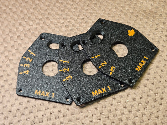 Snowpeak MAX 1 <-> M60/M60B/Zelos magazine conversion plate