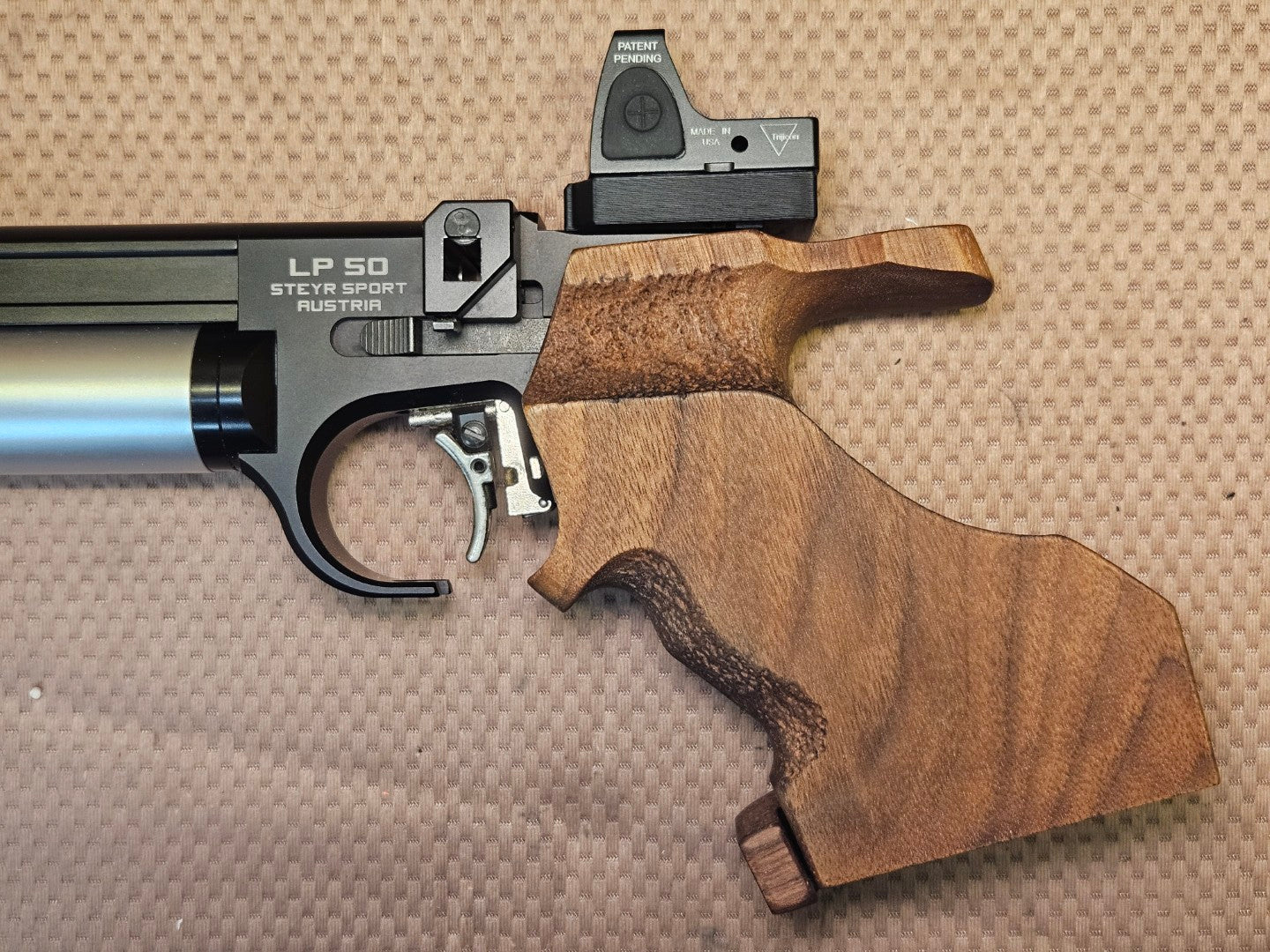 Steyr LP-50 scope mount (RMR layout)