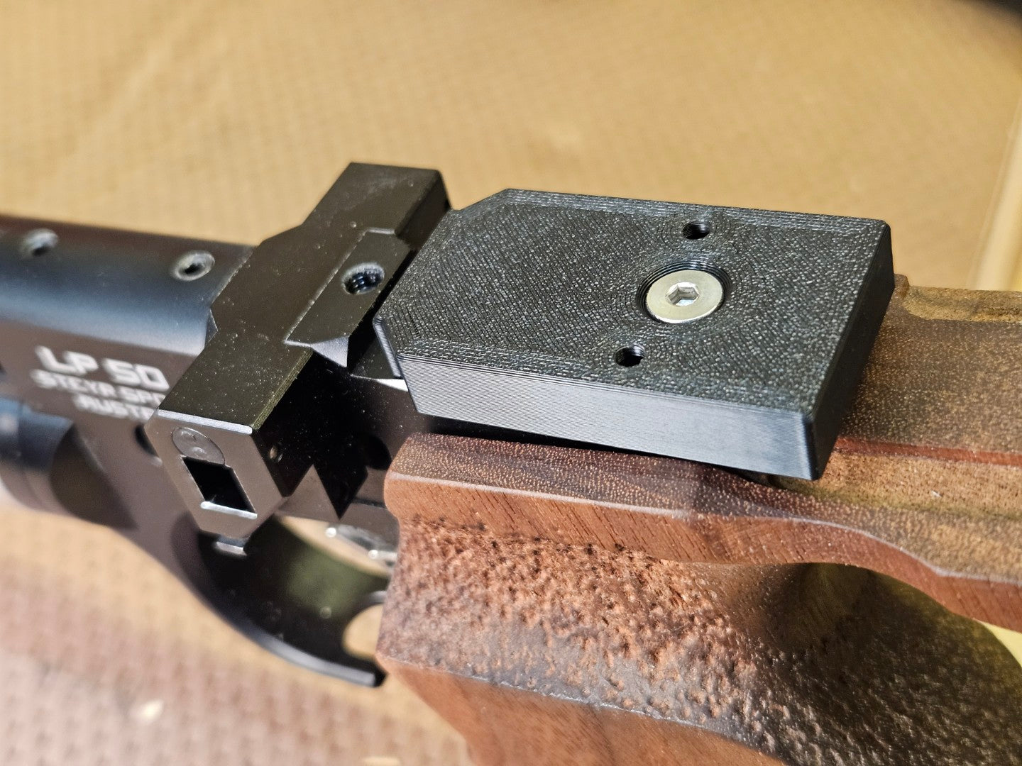 Steyr LP-50 scope mount (RMR layout)