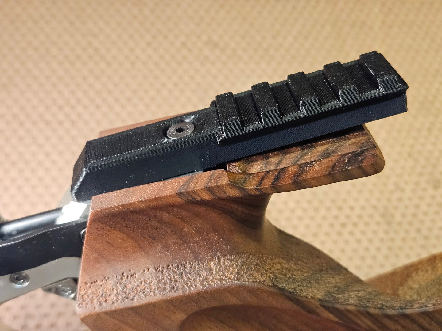 Scope mount compatible with Steyr LP-2, LP-10, LP-10 E, LP-50